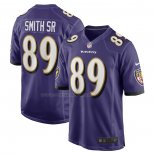 Maglia NFL Game Baltimore Ravens Steve Smith Sr. Retired Viola