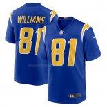 Maglia NFL Game Los Angeles Chargers Mike Williams 2nd Alternato Blu