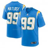 Maglia NFL Game Los Angeles Chargers Scott Matlock Blu