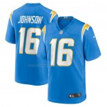 Maglia NFL Game Los Angeles Chargers Tyler Johnson Blu