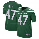 Maglia NFL Game New York Jets Bryce Huff Verde
