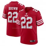 Maglia NFL Game San Francisco 49ers Anthony Brown Rosso