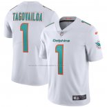 Maglia NFL Limited Miami Dolphins Tua Tagovailoa Vapor Bianco