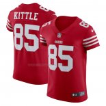 Maglia NFL Elite San Francisco 49ers George Kittle Vapor Rosso
