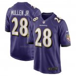 Maglia NFL Game Baltimore Ravens Trayvon Mullen JR. Viola