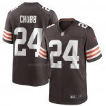 Maglia NFL Game Cleveland Browns Nick Chubb Marrone