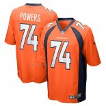 Maglia NFL Game Denver Broncos Ben Powers Arancione