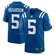 Maglia NFL Game Indianapolis Colts Anthony Richardson 2023 NFL Draft First Round Pick Blu