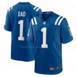 Maglia NFL Game Indianapolis Colts Number 1 Dad Blu