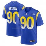 Maglia NFL Game Los Angeles Rams Earnest Brown Blu