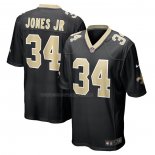 Maglia NFL Game New Orleans Saints Tony Jones JR. Nero
