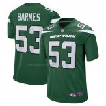 Maglia NFL Game New York Jets Zaire Barnes Verde