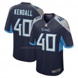Maglia NFL Game Tennessee Titans Anthony Kendall Blu