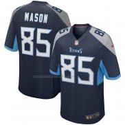 Maglia NFL Game Tennessee Titans Derrick Mason Retired Blu