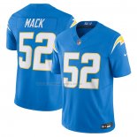 Maglia NFL Limited Los Angeles Chargers Khalil Mack Vapor F.U.S.E. Blu