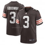 Maglia NFL Game Cleveland Browns Marquise Goodwin Marrone