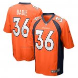 Maglia NFL Game Denver Broncos Tyler Badie Arancione