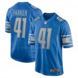 Maglia NFL Game Detroit Lions AJ Parker Blu
