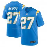 Maglia NFL Game Los Angeles Chargers Essang Bassey Blu