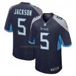 Maglia NFL Game Tennessee Titans Kearis Jackson Blu