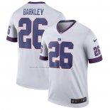 Maglia NFL Legend New York Giants Saquon Barkley Color Rush Legend Bianco