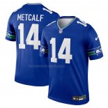 Maglia NFL Legend Seattle Seahawks Dk Metcalf Throwback Blu