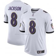 Maglia NFL Limited Baltimore Ravens Lamar Jackson Vapor Bianco