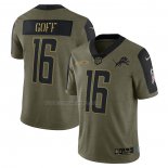Maglia NFL Limited Detroit Lions Jared Goff 2021 Salute To Service Verde