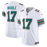 Maglia NFL Limited Miami Dolphins Jaylen Waddle Vapor F.U.S.E. Bianco2