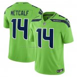 Maglia NFL Limited Seattle Seahawks Dk Metcalf Vapor F.U.S.E. Verde