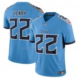 Maglia NFL Tennessee Titans Derrick Henry Vapor F.U.S.E. Blu
