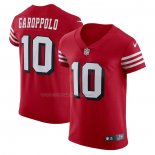 Maglia NFL Elite San Francisco 49ers Jimmy Garoppolo Alternato Vapor Rosso