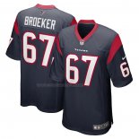 Maglia NFL Game Houston Texans Nick Broeker 67 Blu