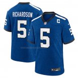 Maglia NFL Game Indianapolis Colts Anthony Richardson Indiana Nights Alternato Blu