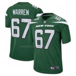 Maglia NFL Game New York Jets Carter Warren Verde