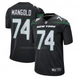 Maglia NFL Game New York Jets Nick Mangold Retired Nero