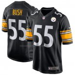 Maglia NFL Game Pittsburgh Steelers Devin Bush Nero