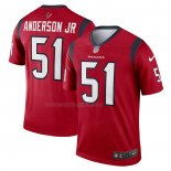 Maglia NFL Legend Houston Texans Will Anderson JR. Rosso