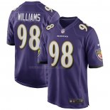 Maglia NFL Game Baltimore Ravens Brandon Williams Viola