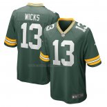 Maglia NFL Game Green Bay Packers Dontayvion Wicks Verde
