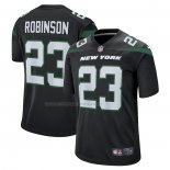 Maglia NFL Game New York Jets James Robinson Alternato Nero