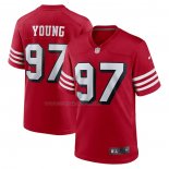 Maglia NFL Game San Francisco 49ers Bryant Young Retired Alternato Rosso