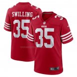 Maglia NFL Game San Francisco 49ers Tre Swilling Rosso