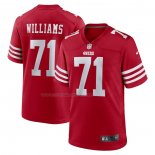 Maglia NFL Game San Francisco 49ers Trent Williams 71 Rosso