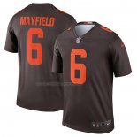Maglia NFL Legend Cleveland Browns Baker Mayfield Alternate Legend Marrone