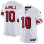 Maglia NFL Limited San Francisco 49ers Jimmy Garoppolo Color Rush Vapor Untouchable Bianco
