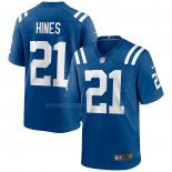 Maglia NFL Game Indianapolis Colts Nyheim Hines Blu