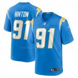 Maglia NFL Game Los Angeles Chargers Christopher Hinton Home Blu