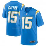 Maglia NFL Game Los Angeles Chargers Jalen Guyton Blu