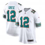 Maglia NFL Game Miami Dolphins Bob Griese Retired Bianco